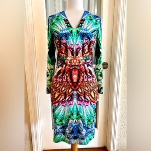 EUC SZ EU40-8/10 Just Cavalli by Roberto Cavalli Jewel dress.